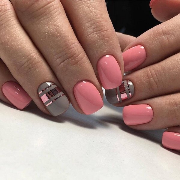 Чарующий маникюр с фольгой 2026 – модные новинки и стили