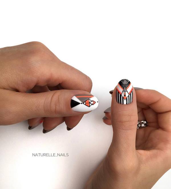 Новые идеи маникюра геометрия 2026 – топ-10 новинок нейл-дизайна