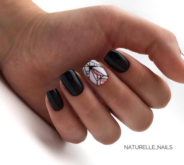 Новые идеи маникюра геометрия 2026 – топ-10 новинок нейл-дизайна