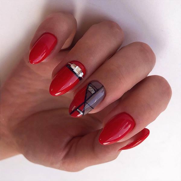 Новые идеи маникюра геометрия 2026 – топ-10 новинок нейл-дизайна