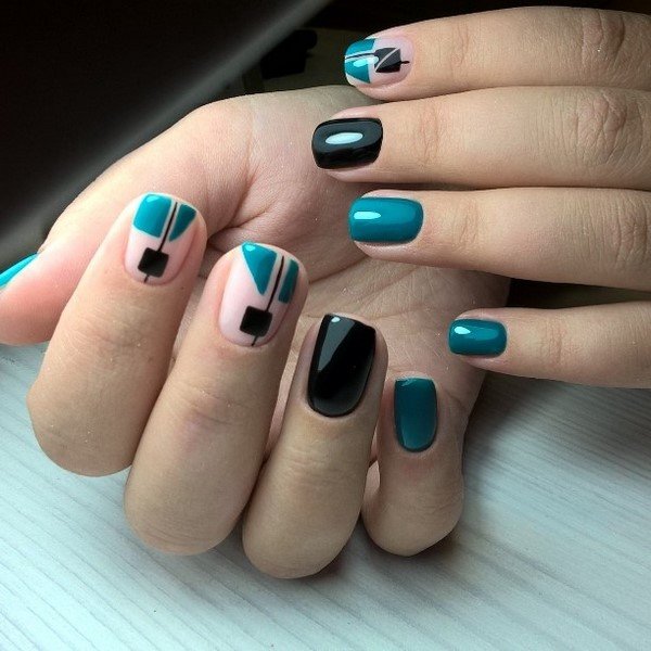 Новые идеи маникюра геометрия 2026 – топ-10 новинок нейл-дизайна