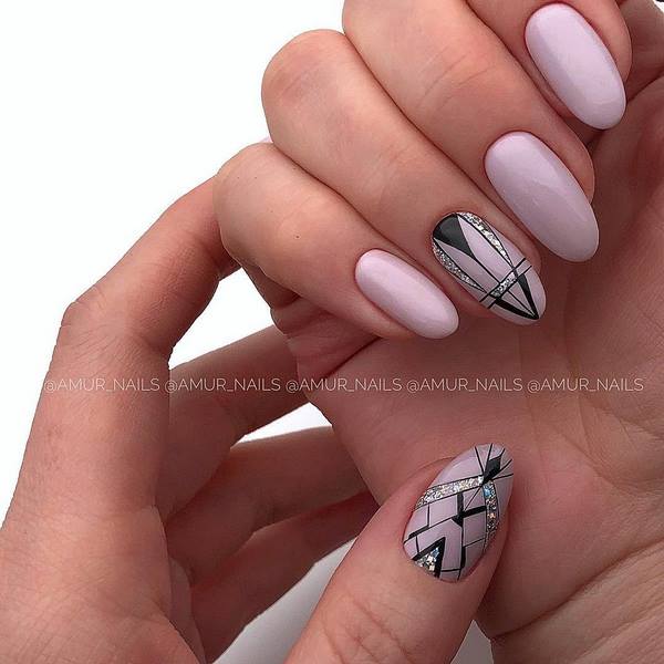 Новые идеи маникюра геометрия 2026 – топ-10 новинок нейл-дизайна