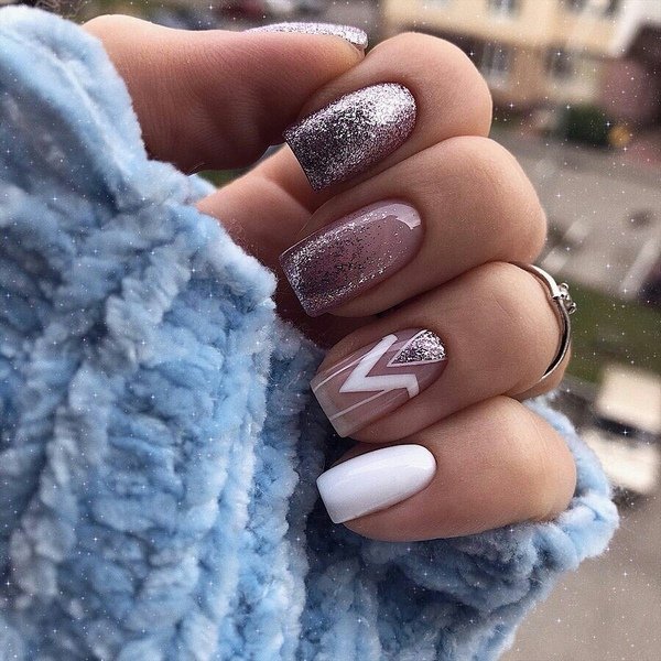 Новые идеи маникюра геометрия 2026 – топ-10 новинок нейл-дизайна