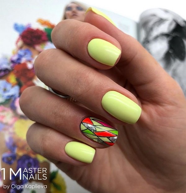 Новые идеи маникюра геометрия 2026 – топ-10 новинок нейл-дизайна