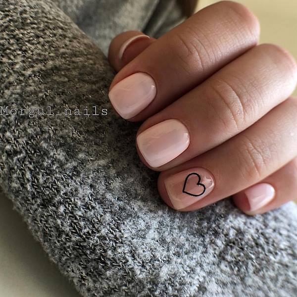 Самый красивый простой маникюр 2026 – новые примеры простого нейл-дизайна