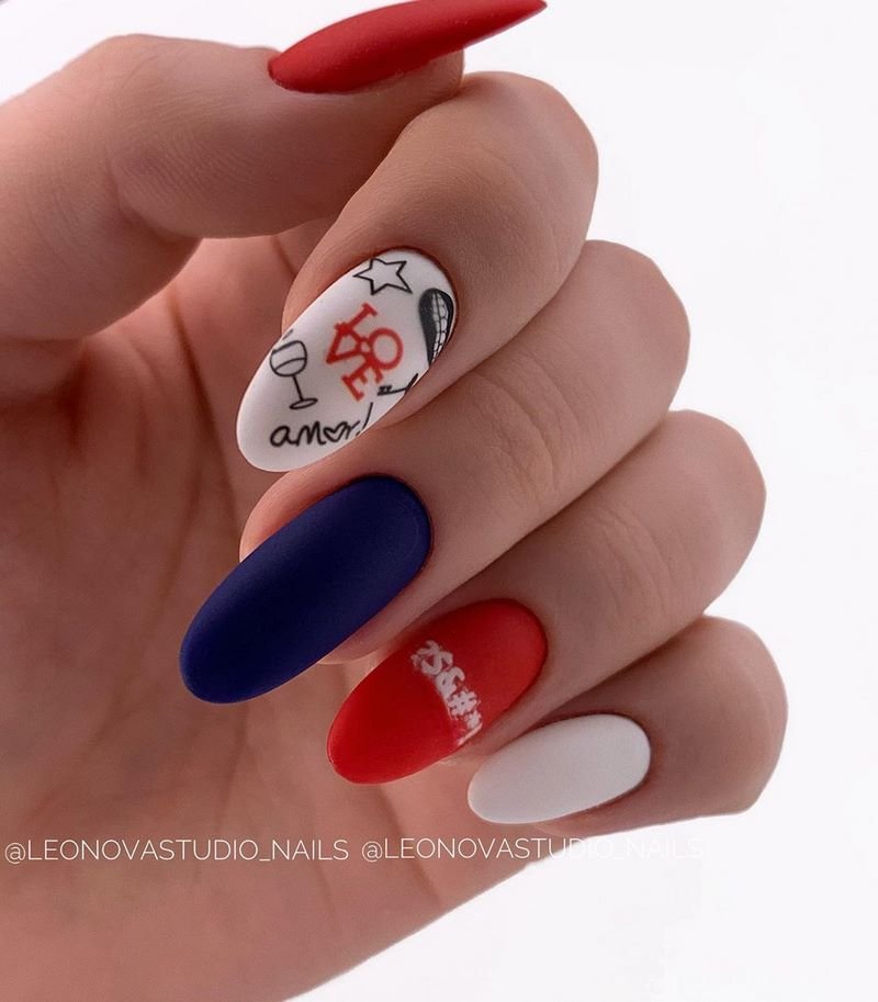 Идеи маникюра на День святого Валентина 2026: красивые фото-новинки