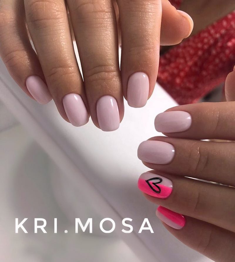 Идеи маникюра на День святого Валентина 2026: красивые фото-новинки