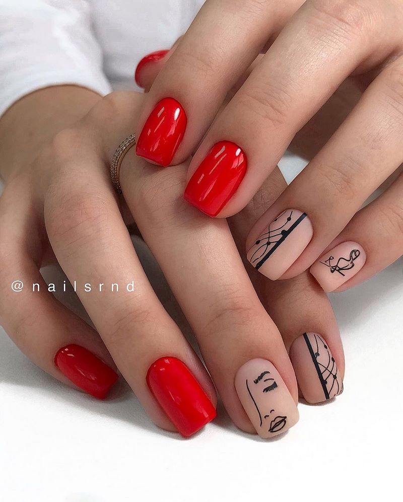 Идеи маникюра на День святого Валентина 2026: красивые фото-новинки