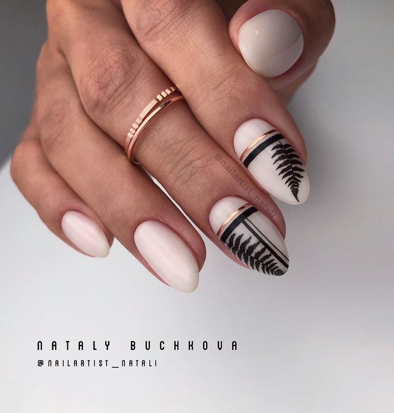 Новинки маникюра с пленками и слайдерами 2026 — фото