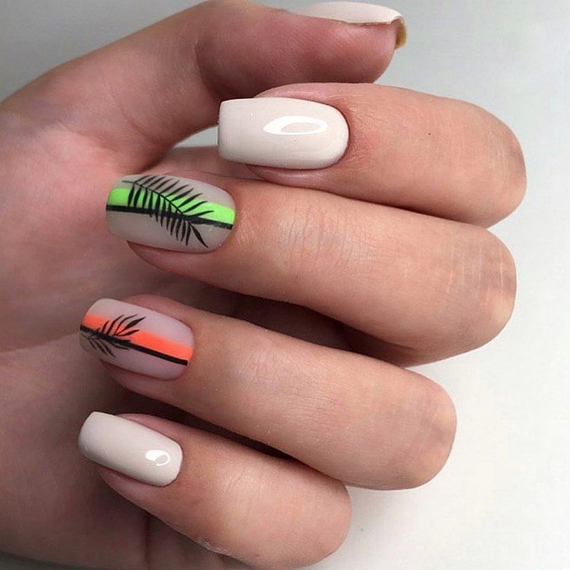 Новинки маникюра с пленками и слайдерами 2026 — фото