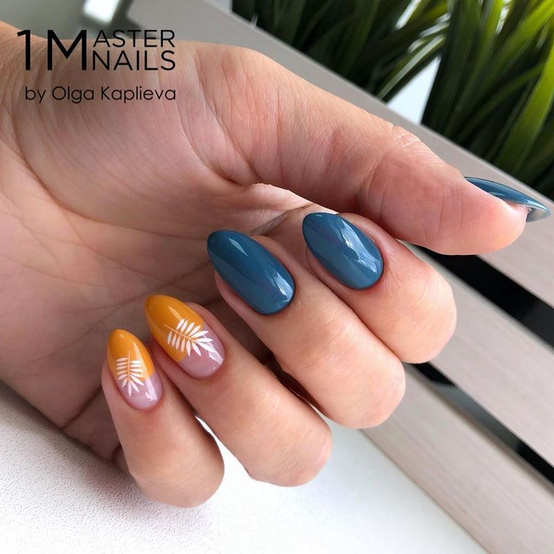 Новинки маникюра с пленками и слайдерами 2026 — фото