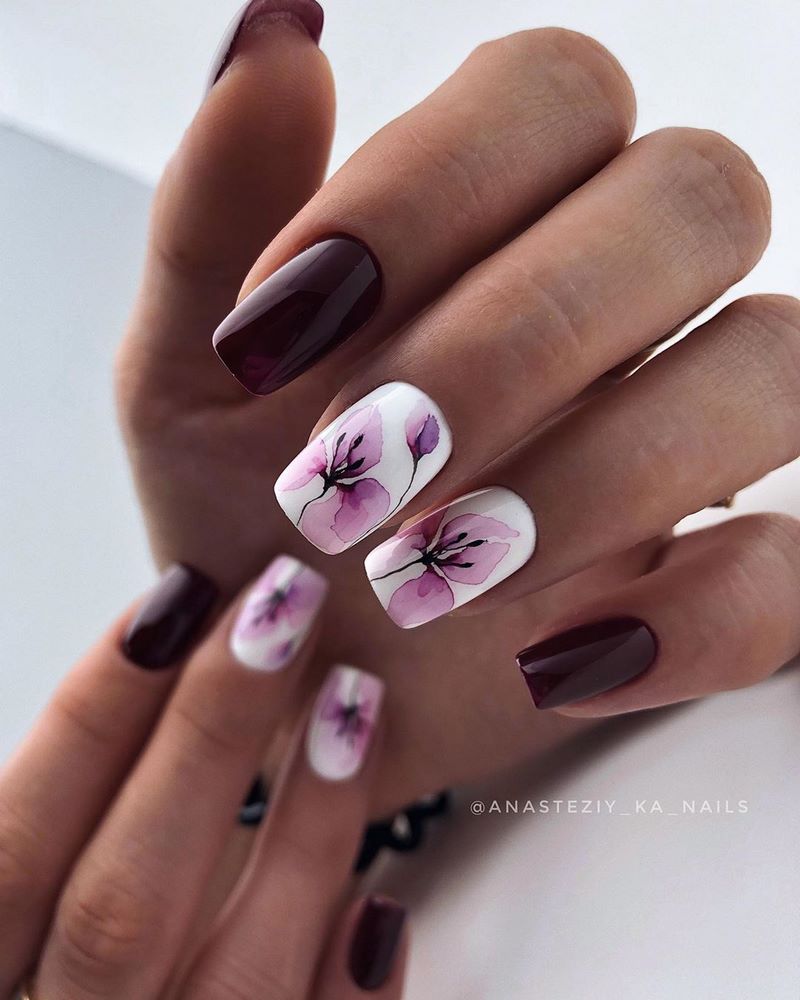 Новинки маникюра с пленками и слайдерами 2026 — фото