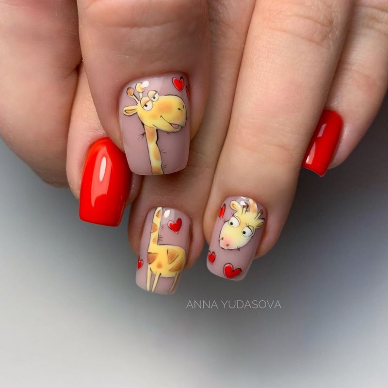 Новинки маникюра с пленками и слайдерами 2026 — фото