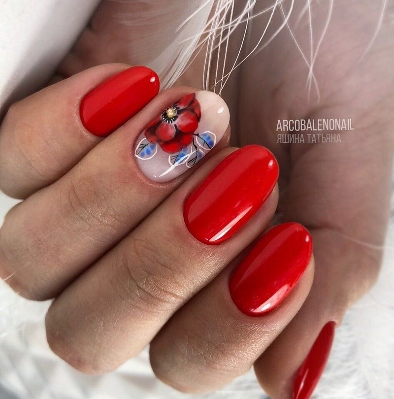 Новинки маникюра с пленками и слайдерами 2026 — фото