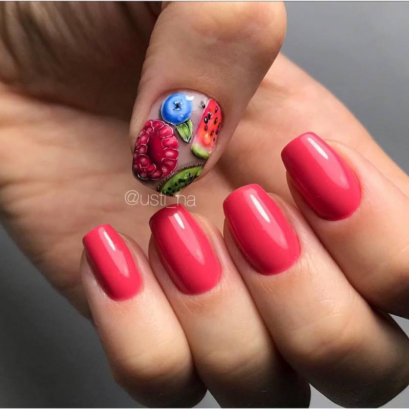 Новинки маникюра с пленками и слайдерами 2026 — фото