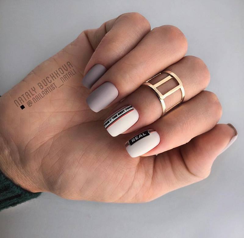 Новинки маникюра с пленками и слайдерами 2026 — фото