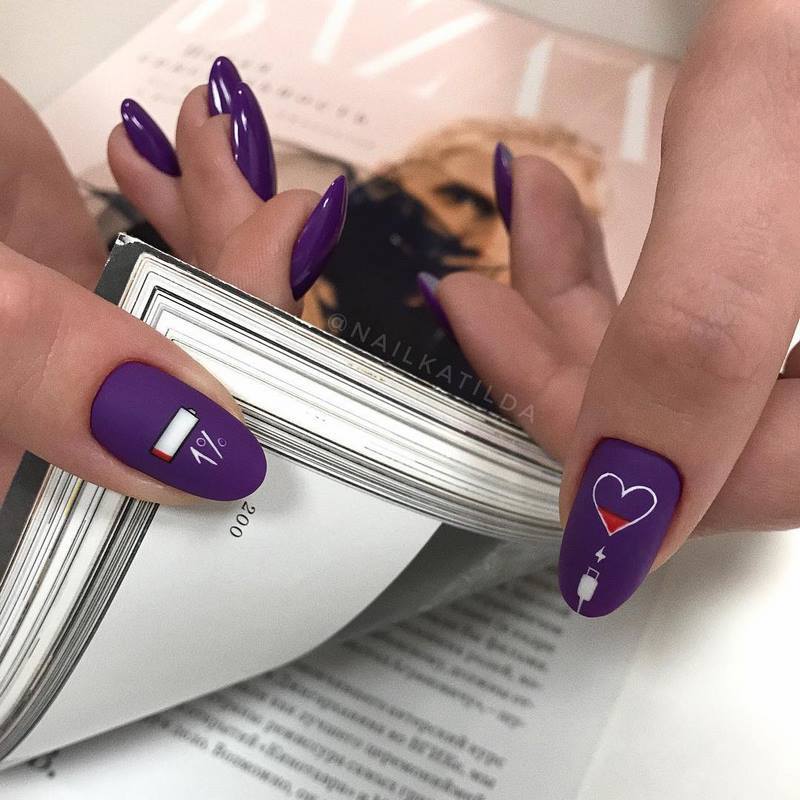 Стильный матовый маникюр 2026: идеи на фото