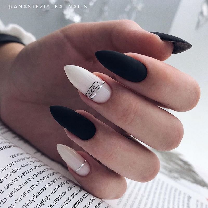 Стильный матовый маникюр 2026: идеи на фото