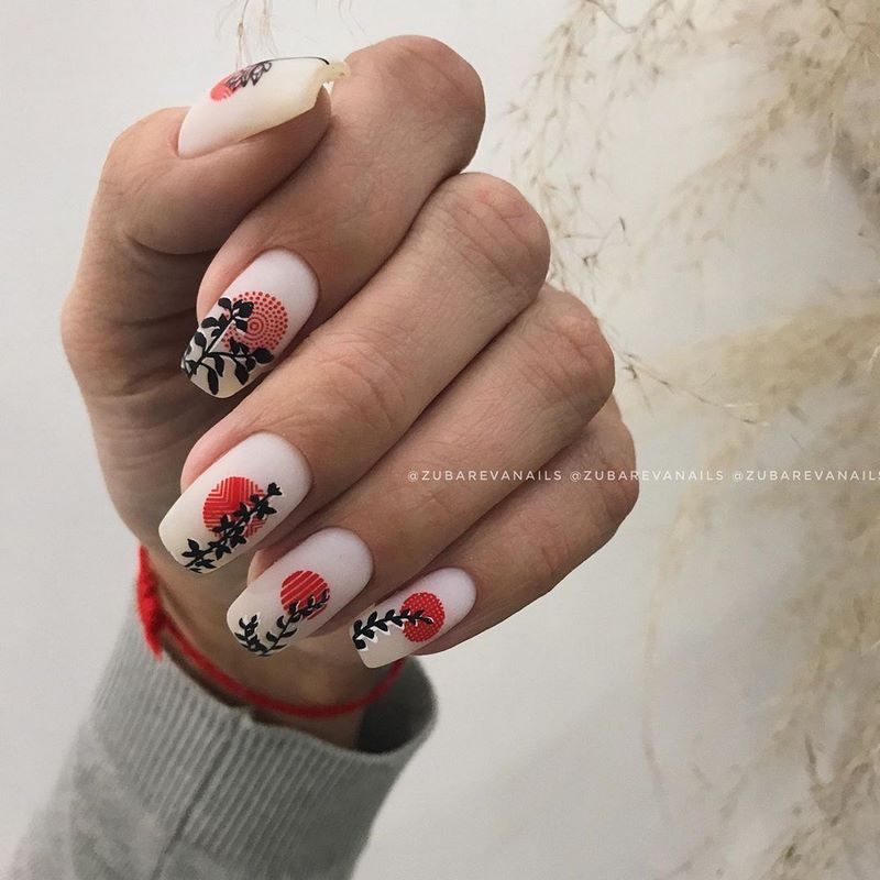 Стильный матовый маникюр 2026: идеи на фото