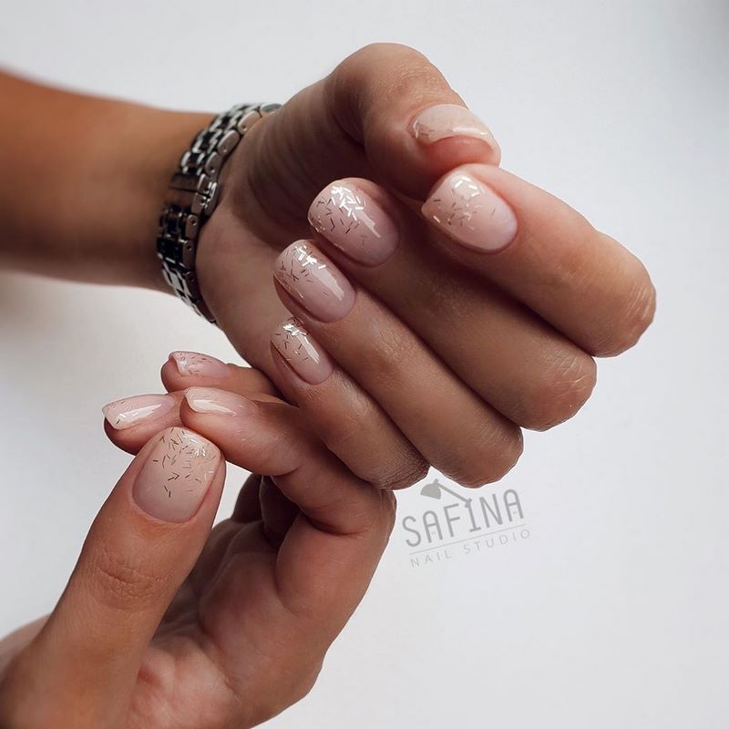 Бесподобный нюдовый маникюр 2026. Дизайны, стили, техники