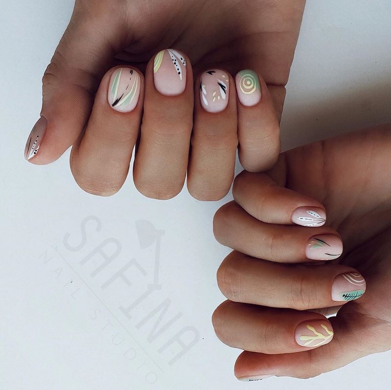 Бесподобный нюдовый маникюр 2026. Дизайны, стили, техники