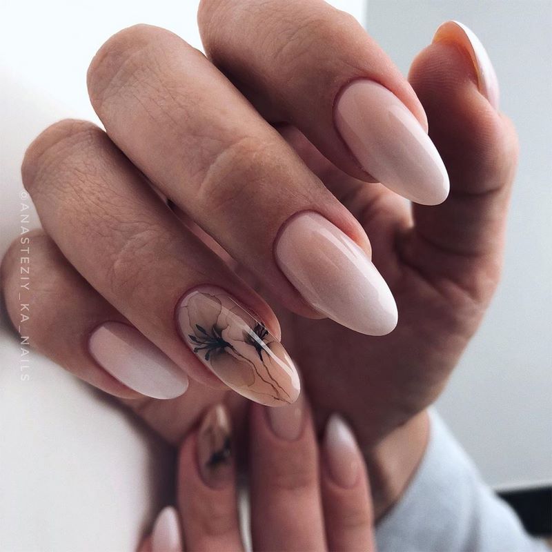 Бесподобный нюдовый маникюр 2026. Дизайны, стили, техники