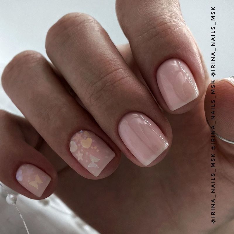 Бесподобный нюдовый маникюр 2026. Дизайны, стили, техники