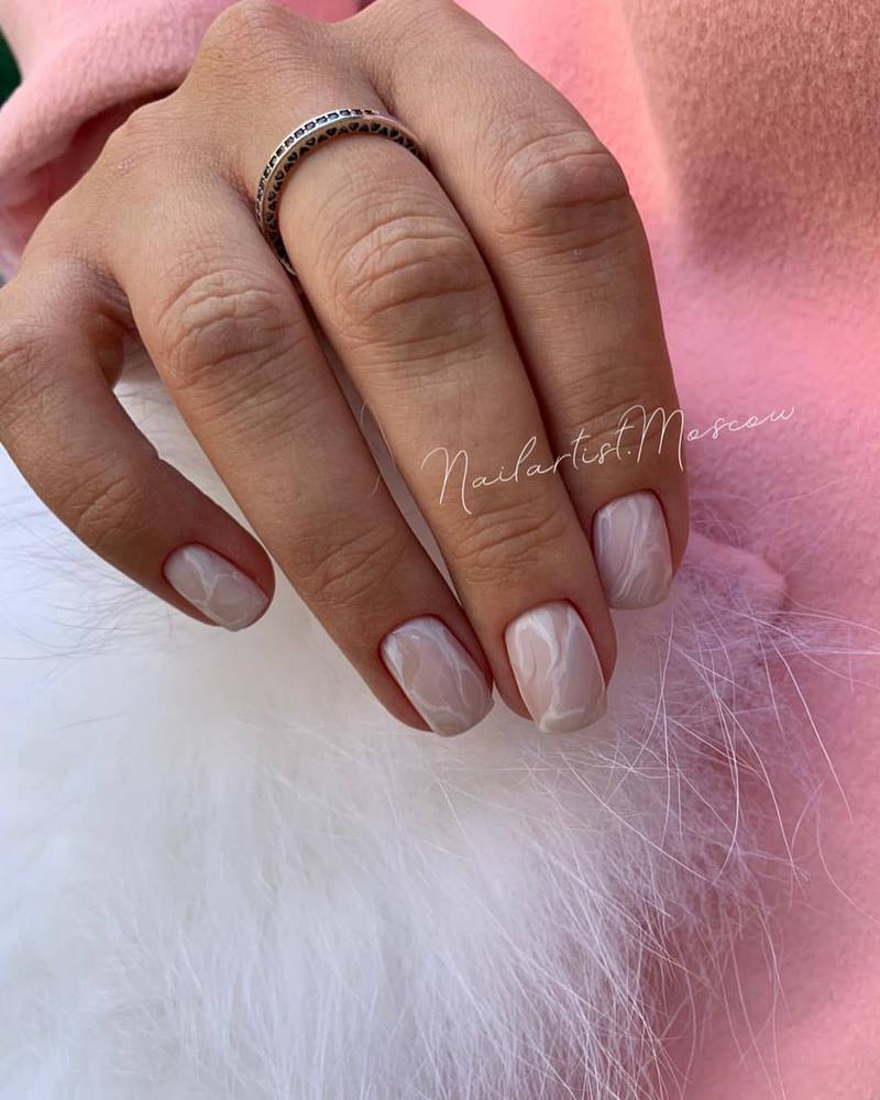 Бесподобный нюдовый маникюр 2026. Дизайны, стили, техники