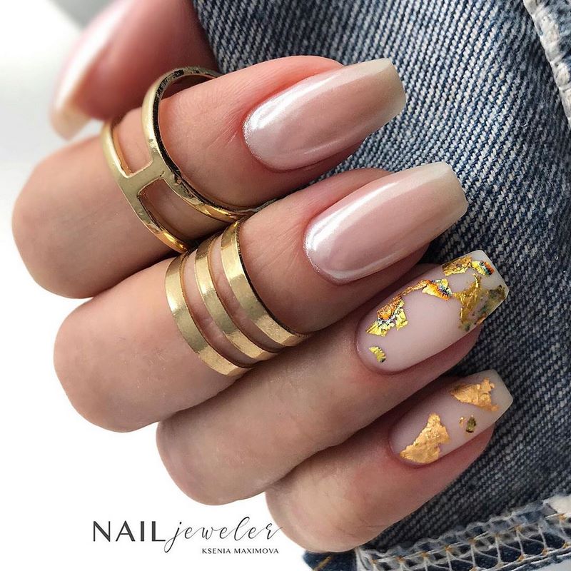 Бесподобный нюдовый маникюр 2026. Дизайны, стили, техники