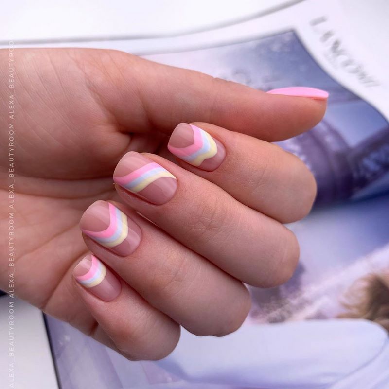 Бесподобный нюдовый маникюр 2026. Дизайны, стили, техники