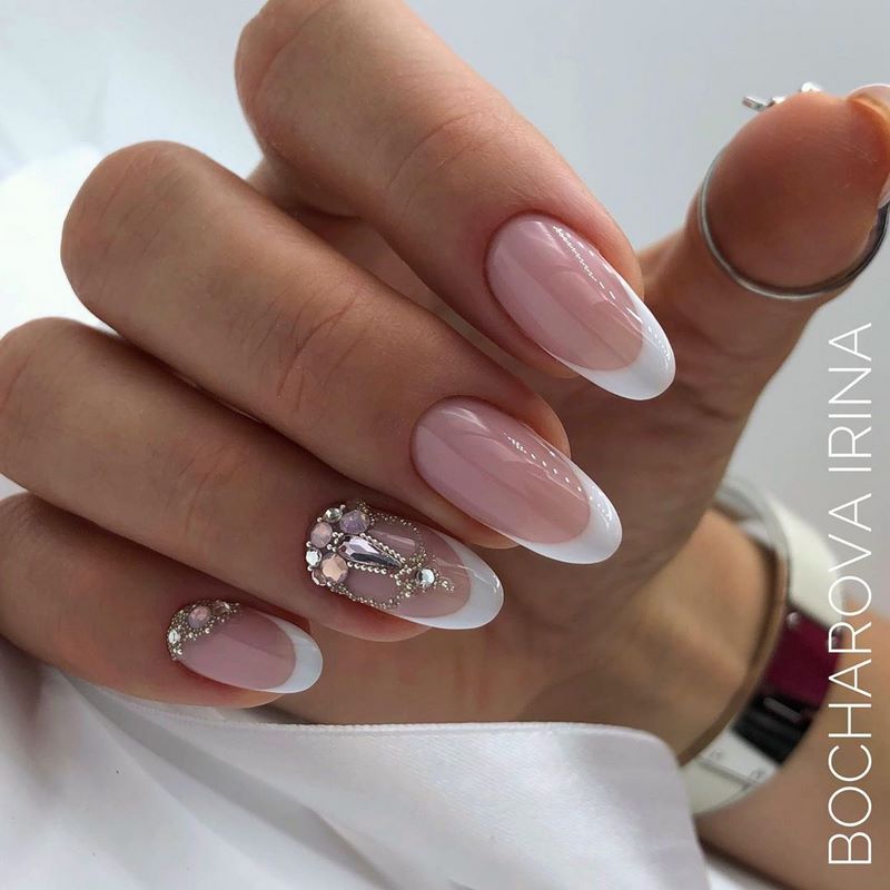 Сногсшибательный свадебный маникюр невесты 2026 – лучший дизайн в новых техниках!