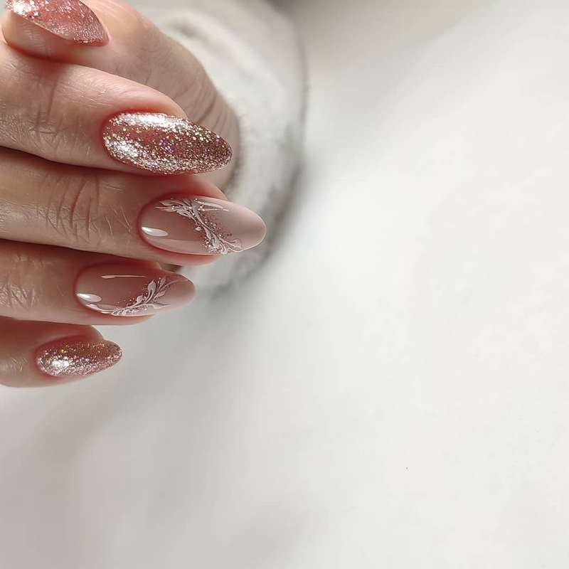 Сногсшибательный свадебный маникюр невесты 2026 – лучший дизайн в новых техниках!