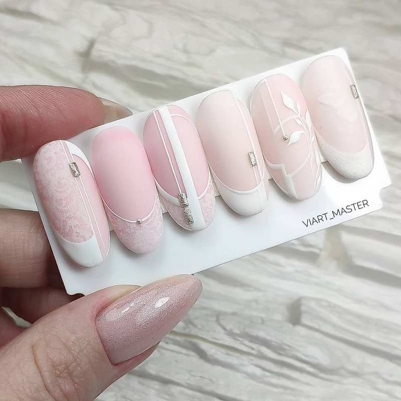 Сногсшибательный свадебный маникюр невесты 2026 – лучший дизайн в новых техниках!