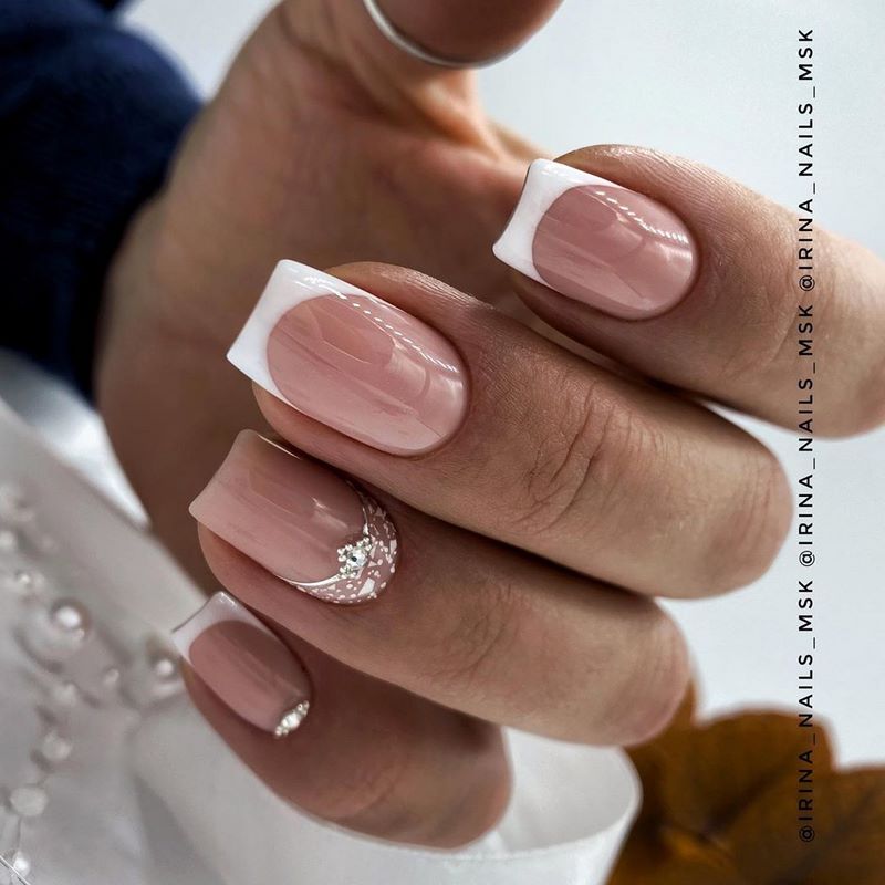 Сногсшибательный свадебный маникюр невесты 2026 – лучший дизайн в новых техниках!