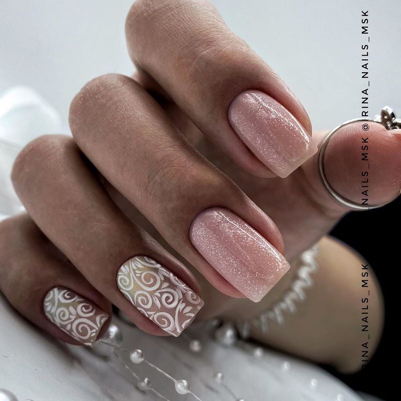 Сногсшибательный свадебный маникюр невесты 2026 – лучший дизайн в новых техниках!