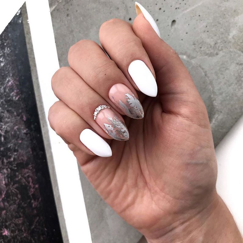 Сногсшибательный свадебный маникюр невесты 2026 – лучший дизайн в новых техниках!