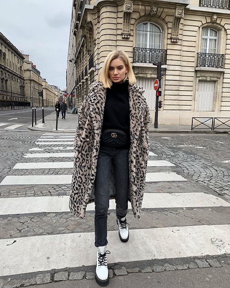 Трендовые шубы 2026 — модные луки на фото