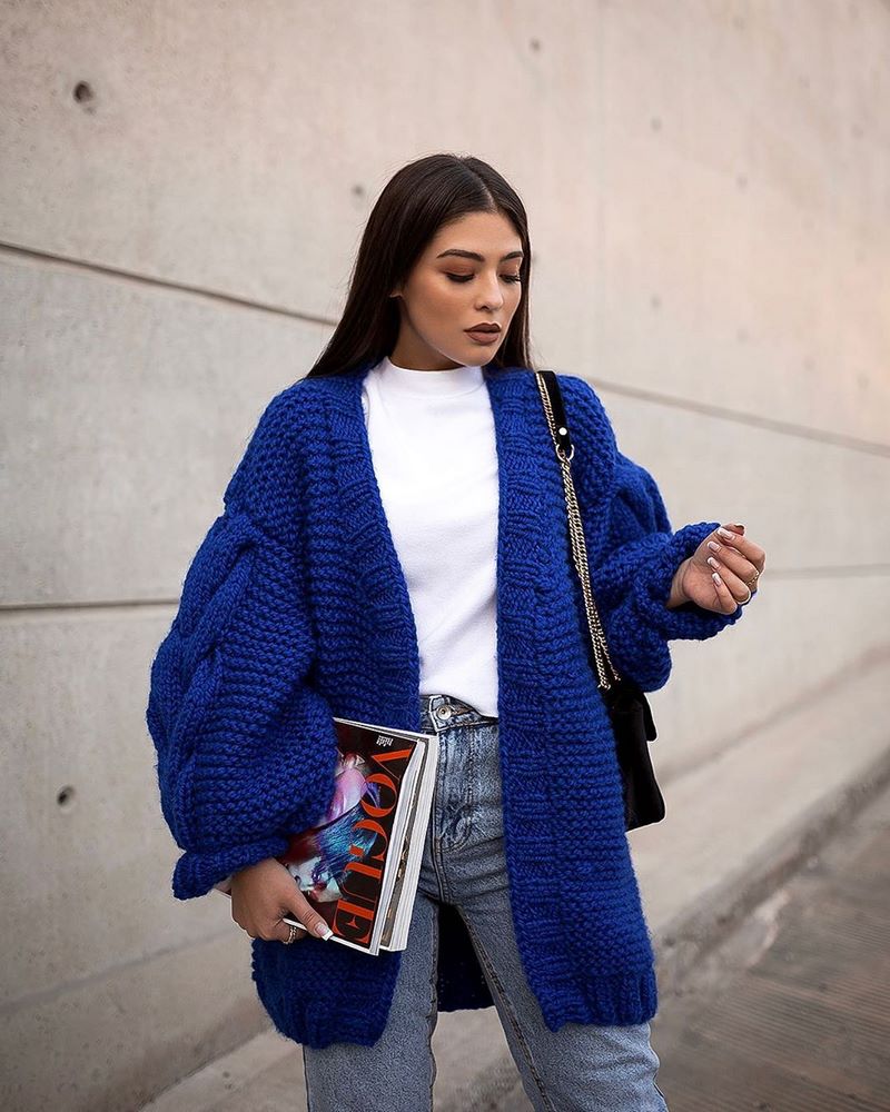 Модные вязаные вещи 2026: фото, новинки, модные луки