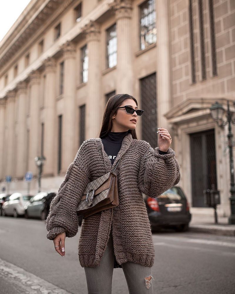 Модные вязаные вещи 2026: фото, новинки, модные луки
