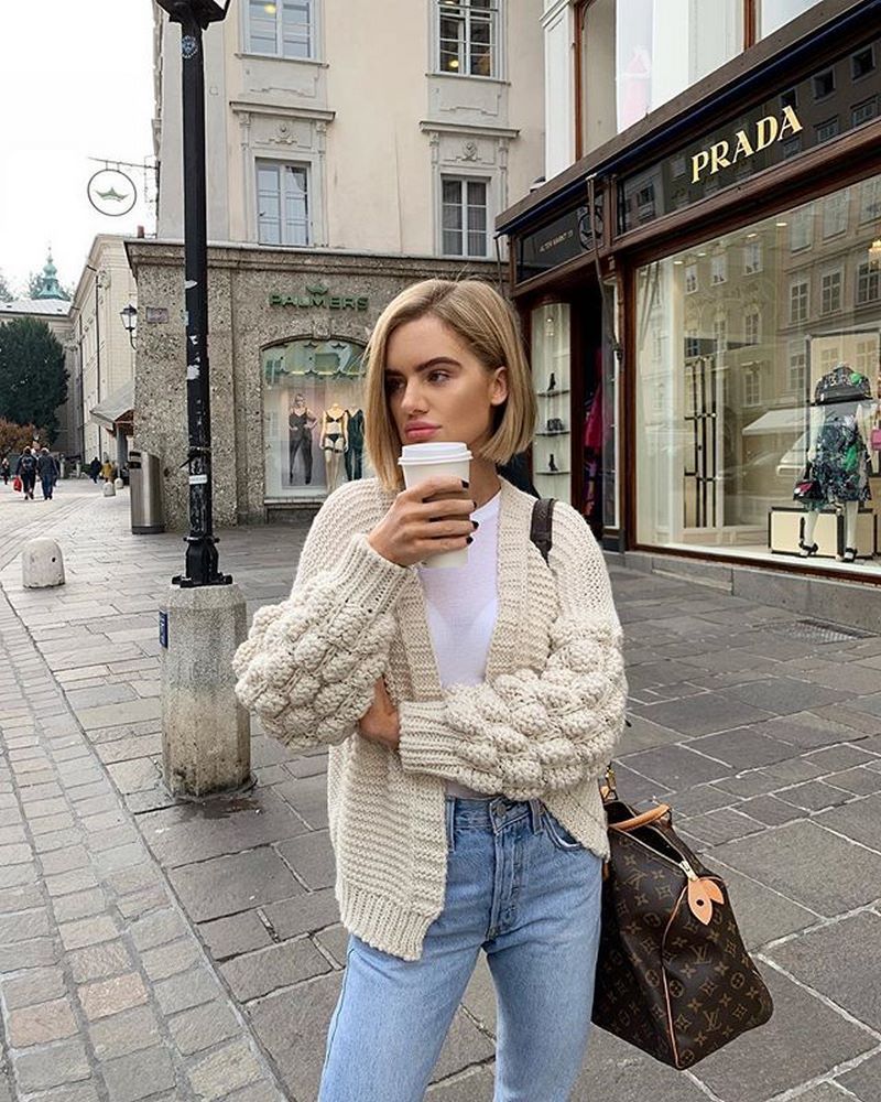 Модные вязаные вещи 2026: фото, новинки, модные луки