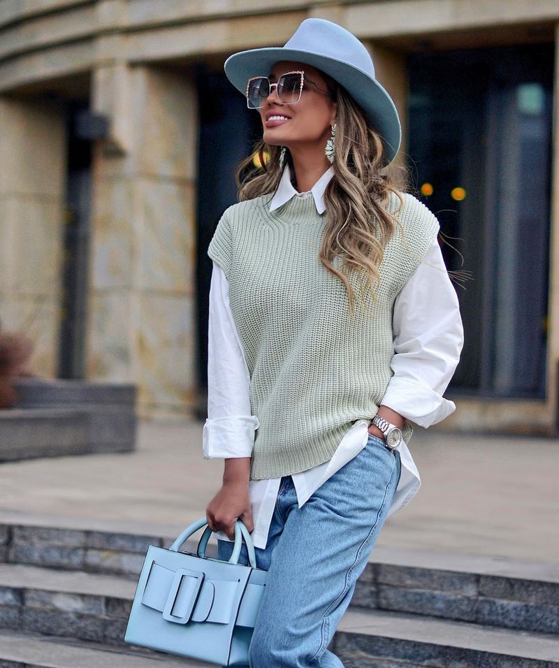 Модные вязаные вещи 2026: фото, новинки, модные луки