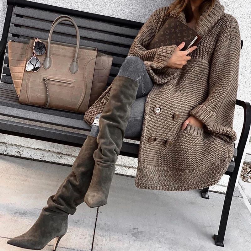 Модные вязаные вещи 2026: фото, новинки, модные луки