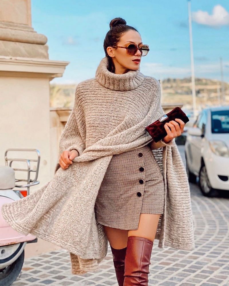 Модные вязаные вещи 2026: фото, новинки, модные луки