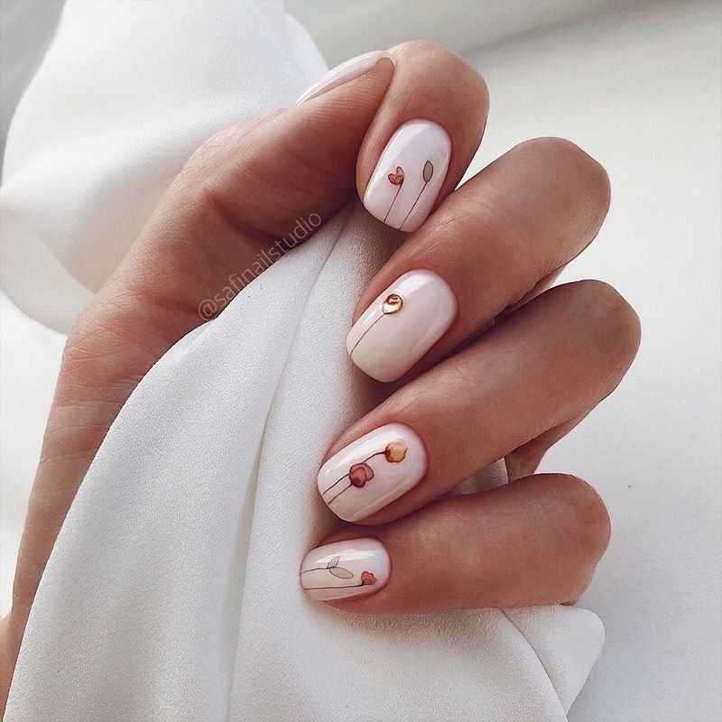 Молочный маникюр 2026 – нейл-хит нового сезона