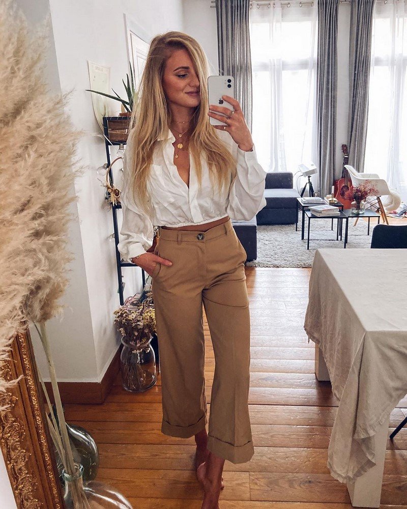 Модные брюки 2026 – фото, модные образы