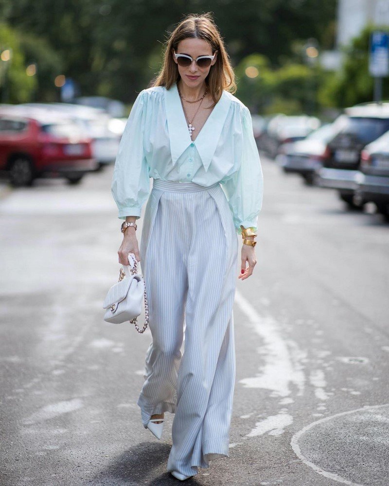 Модные брюки 2026 – фото, модные образы