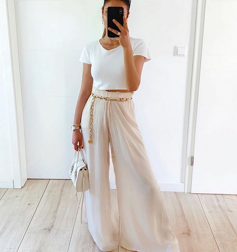 Модные брюки 2026 – фото, модные образы