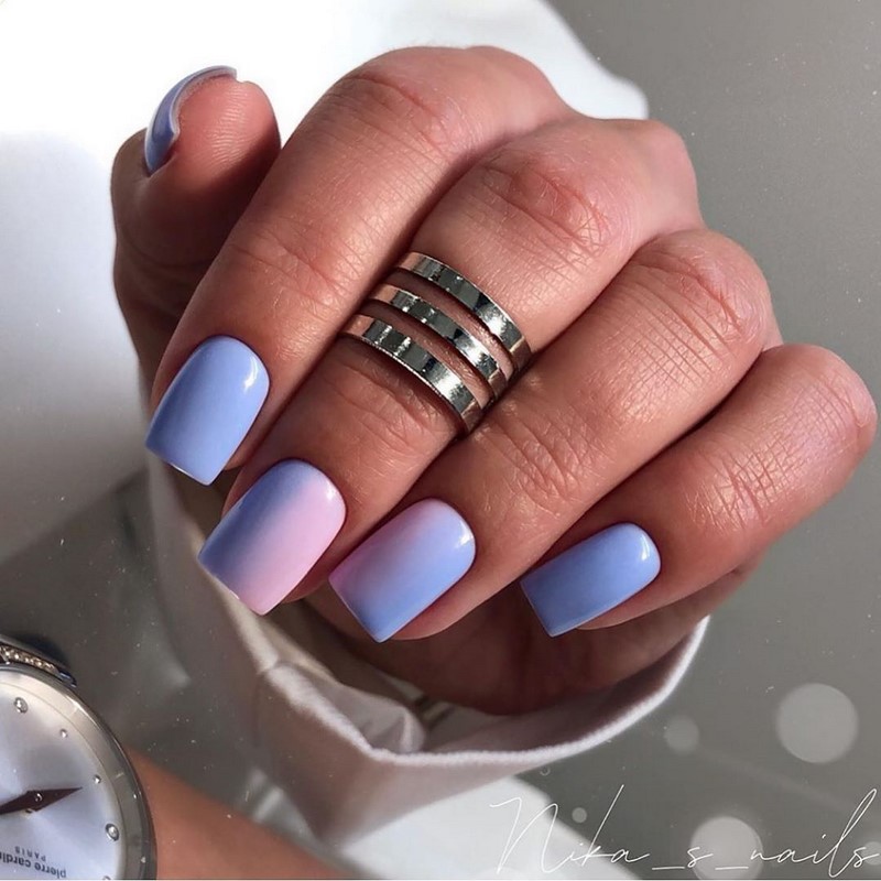 Красивый маникюр омбре 2026: фото, идеи, новинки, тренды