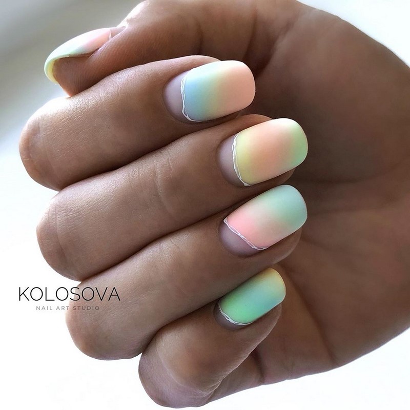 Красивый маникюр омбре 2026: фото, идеи, новинки, тренды