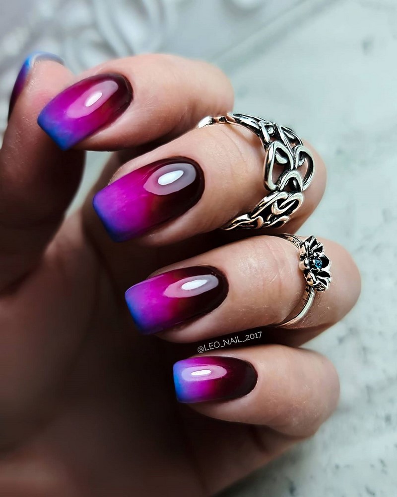 Красивый маникюр омбре 2026: фото, идеи, новинки, тренды